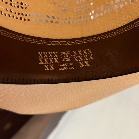 Genuine Western Hat - perfect condition - Picture 6 of 7